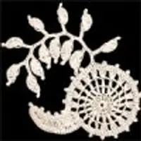 Изготовление ажурного изделия из авторских элементов ирландского кружева