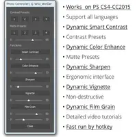 Photo Controller Photoshop Action