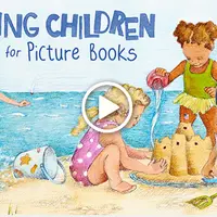 Рисуем детей для иллюстрации детских книг