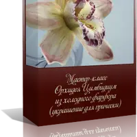 Пластика. Орхидея Цимбидиум