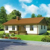 Проект каркасного дома КД-4 10х13м