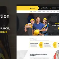 Renovation - Home Maintenance, Repair Service Theme