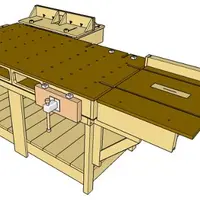 Универсальное рабочее место для мастерской