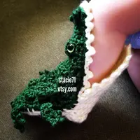 Тапки-хищники крючком