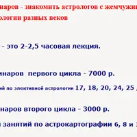 Элективная Астрология