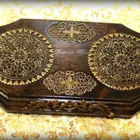 Золотые кружева + Шкатулка Нежность