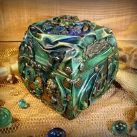 Шкатулка "По следам С.Дали" и "Пиратский сундук"