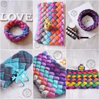 Вязание в технике энтрелак