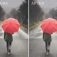 Оверлеи: Дождь