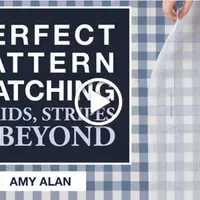 Особенности работы с тканями в клетку и полоску