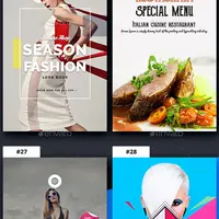 53 шаблона для Pinterest