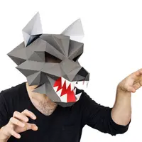 Маска из бумаги - Цветной оборотень