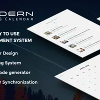 Modern Events Calendar - Event Scheduler & Booking