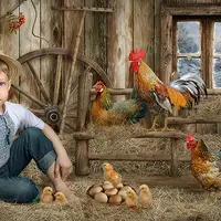 Коллаж - Сарай