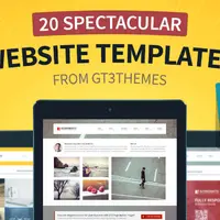 20 HTML-шаблонов сайтов от GT3Themes