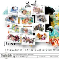 Большой настенный календарь 2017