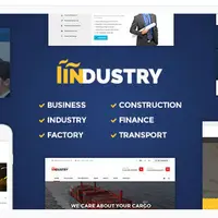 Industry - Креативный шаблон для бизнеса