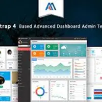 Admire - креативная админ тема