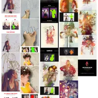 3D эскиз и Mixart Photoshop Action