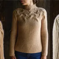 Коллекция описаний вязаных изделий: Botanical Yoke, Season of Persimmons и A Fine Tuesday