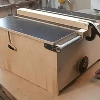 Распиловочный станок из дисковой пилы. Сборник чертежей и уроков