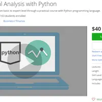 Financial Data Analysis with Python