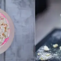 Маковый торт с безе