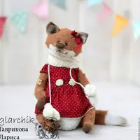 Лисичка в стиле Тедди