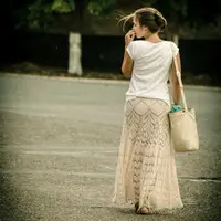 Льняная юбка