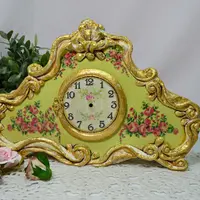 Лепнина из ваты. Часы в стиле Барокко «Версаль»
