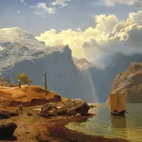 Озеро в горах