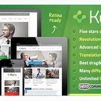 Кора: тема для портала, блога или магазина на CMS Wordpress