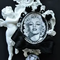 Портретная вышивка гладью