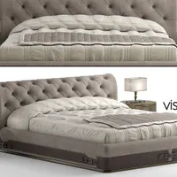 3D моделирование кровати Visionnaire Chester Laurence