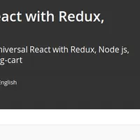 Full stack Universal React with Redux, Node js and MongoDB