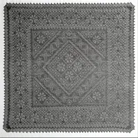 Сборник Ромашки: схемы платков, палантинов, косынок в оренбургском стиле