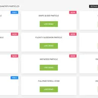 Joomlead Particles для Gantry 5