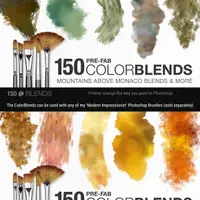 Профессиональный набор из 150 кистей для Photoshop