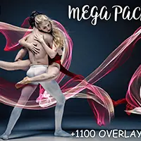 Набор из 1100+ оверлеев для Photoshop