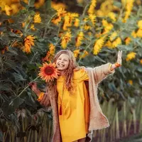 Художественная съемка и обработка детской фотографии. Времена года