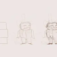 Рисование персонажей на основе простейших фигур