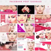 640 редактируемых баннеров для соцсетей