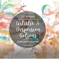 Artistic & Dispersion Photoshop Actions Bundle