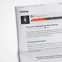 Writing Blog - персональный блог