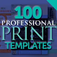 100 Профессиональных визитных карточек и флаеров