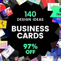 840 профессиональных шаблонов визиток