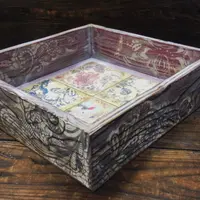 Комплект мастер-классов по декору керамической плитки и подносов