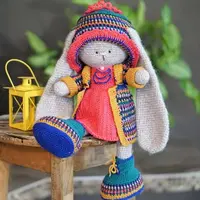 Одеваем зайку