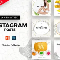 Анимированные посты в Instagram и Facebook