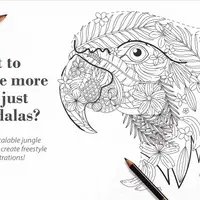 Скрипт для создания Мандалы. Иллюстрации джунгли